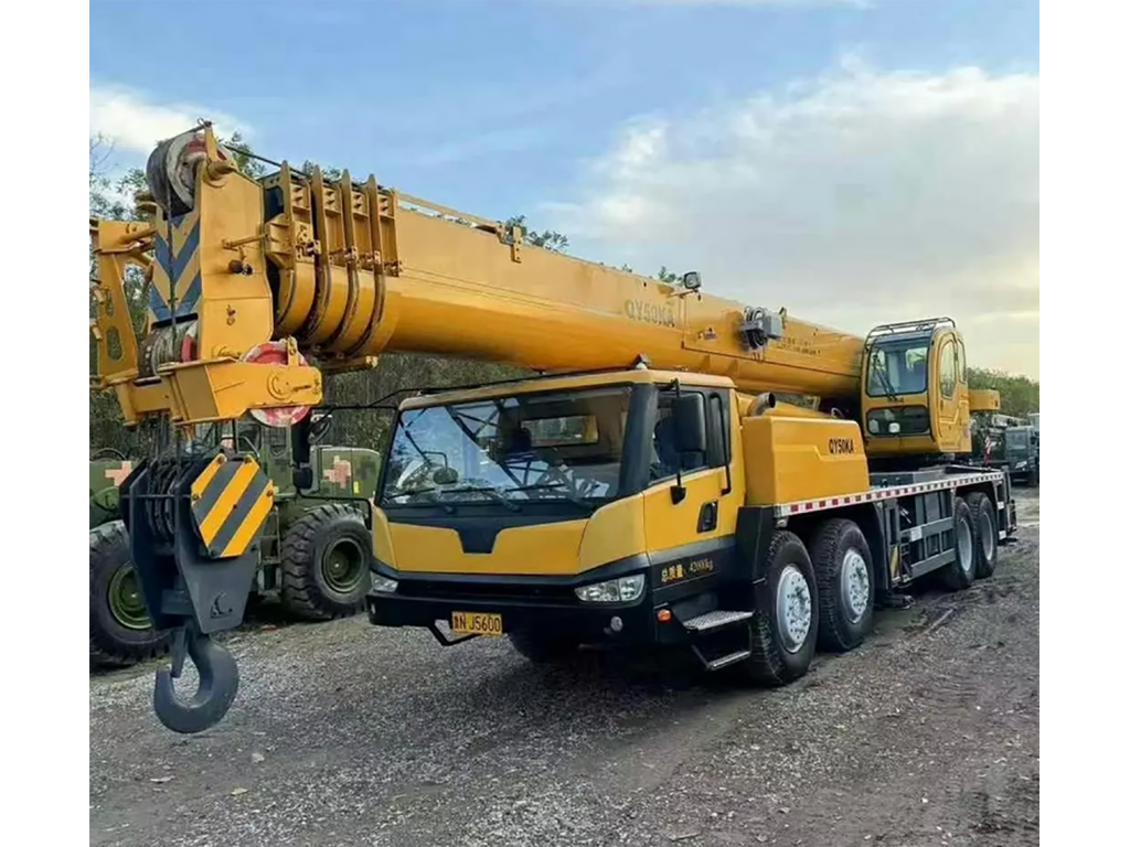 XCMG 50ton รถเครนมือสอง